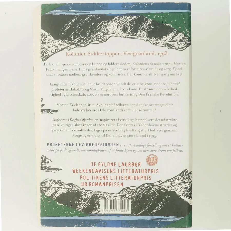 Profeterne i Evighedsfjorden : roman af Kim Leine (Bog)