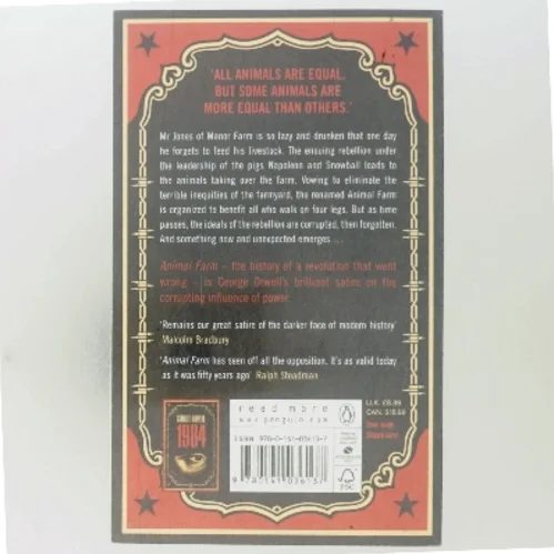 Animal farm : a fairy story af George Orwell (Bog)