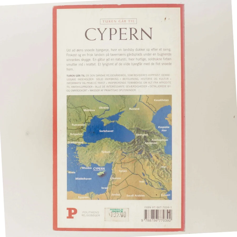 Turen går til Cypern af Politikens Rejsebøger (Bog)