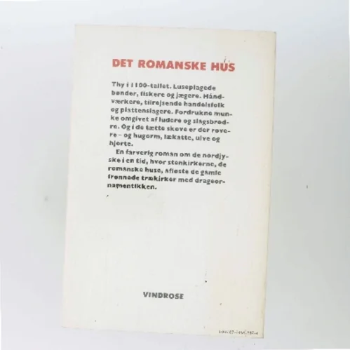Det romanske hus af Bent Haller (Bog)