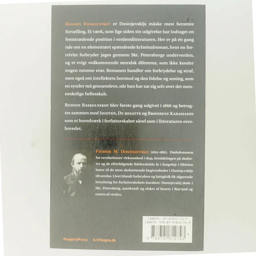 Rodion Raskolnikov. Bind 1 af F. M. Dostojevskij (Bog)