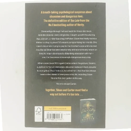 Too late af Colleen Hoover (Bog)