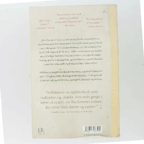 Stillidsen af Donna Tartt (Bog)