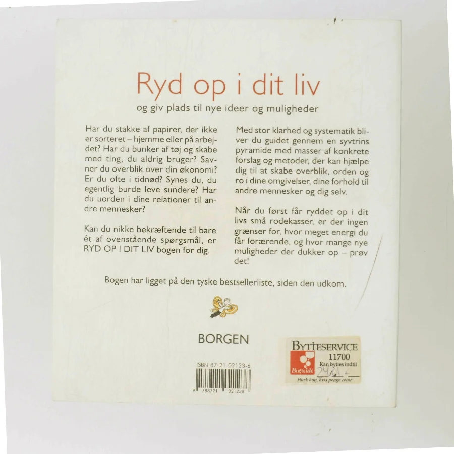Ryd op i dit liv (Bog)