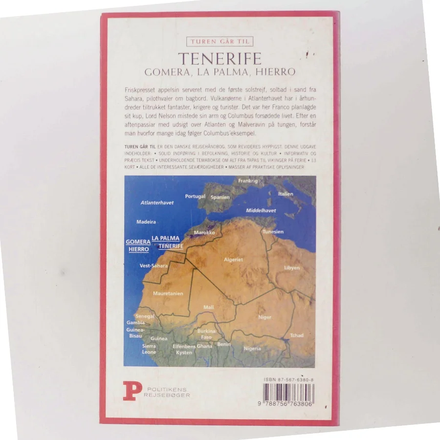 Turen går til Tenerife, Gomera, La Palma, Hierro af Kenneth Bo Jørgensen (f. 1956) (Bog)