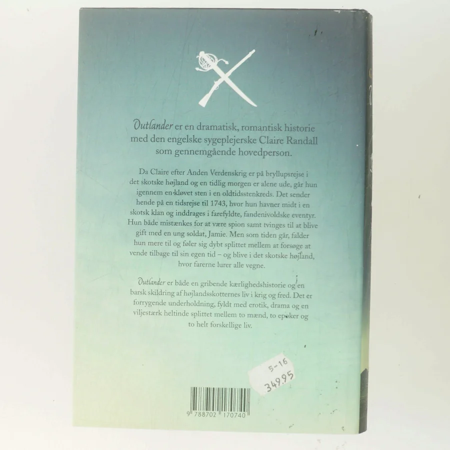 Outlander : den engelske kvinde af Diana Gabaldon (Bog)