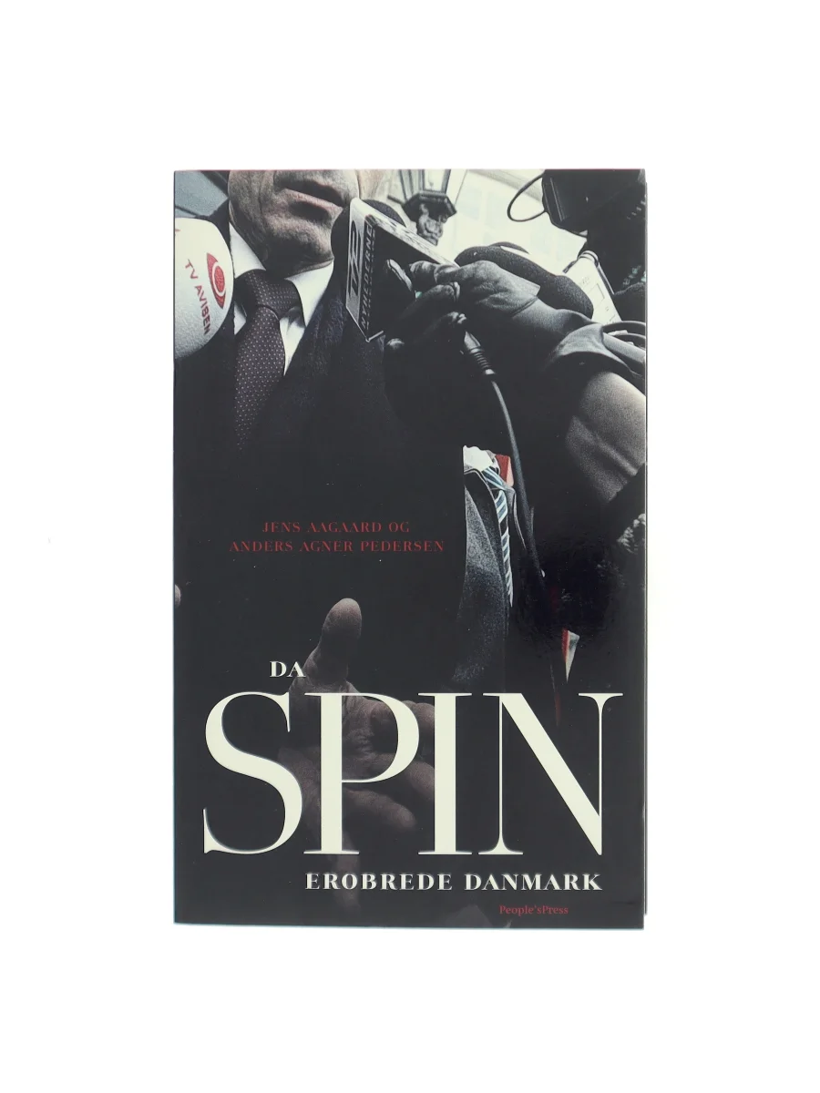 Forsiden af Da spin erobrede Danmark af Jens Aagaard (f. 1963)
