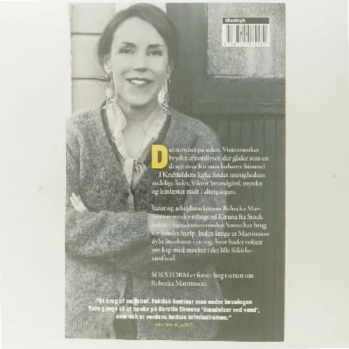 Solstorm af Åsa Larsson (Bog)