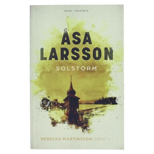 Solstorm af Åsa Larsson (Bog)