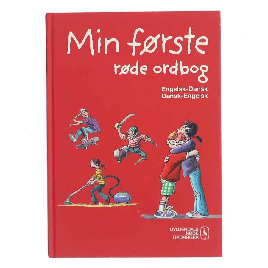 Min første røde ordbog - engelsk (Bog)
