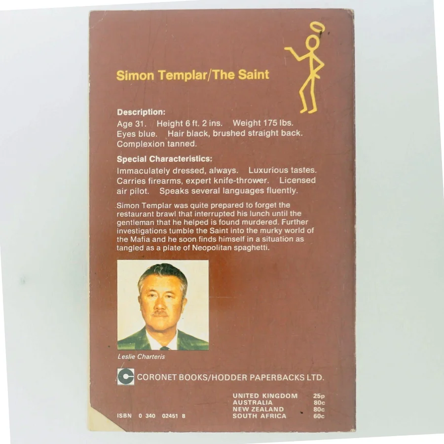 Vendetta for The Saint af Leslie Charteris (Bog)
