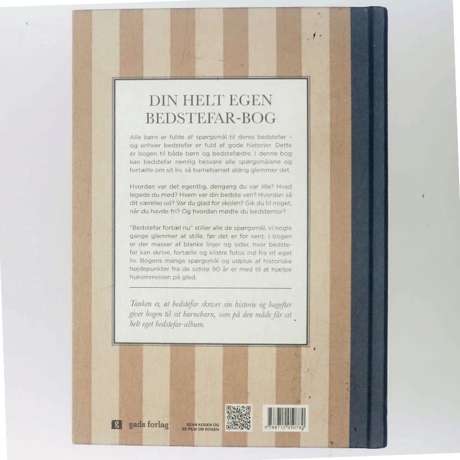Bedstefar fortæl nu (Bog)