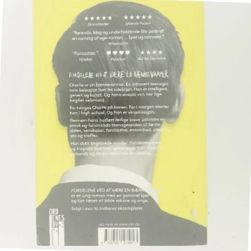 Fordelene ved at være en bænkevarmer af Stephen Chbosky (Bog)