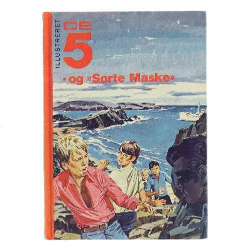 De 5 og "Sorte Maske" af Enid Blyton (Bog)
