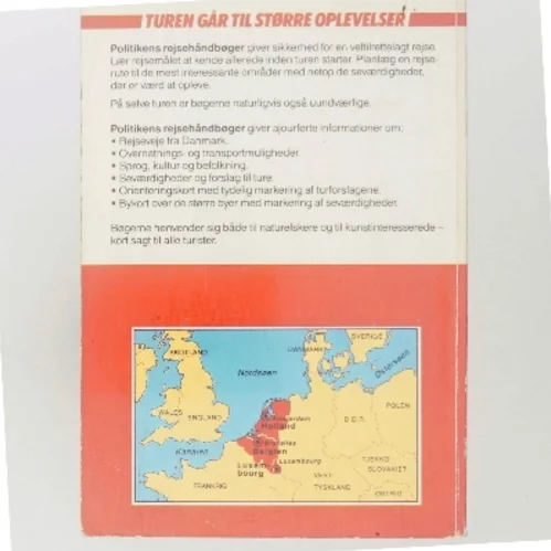 Turen går til Holland-Belgien-Luxembourg af Politikens Forlag (Bog)