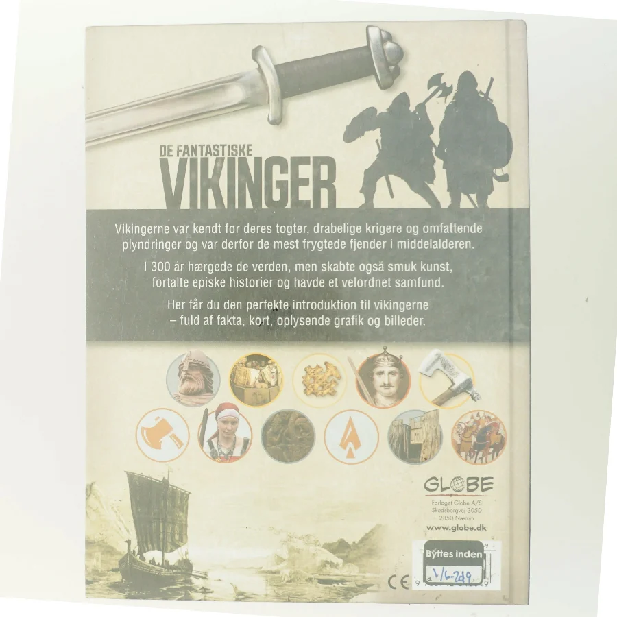 De fantastiske vikinger af Philip Parker (Bog)
