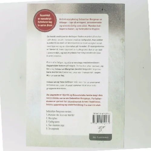 De uegnede : kriminalroman af Michael Hjorth (f. 1963-05-13) (Bog)