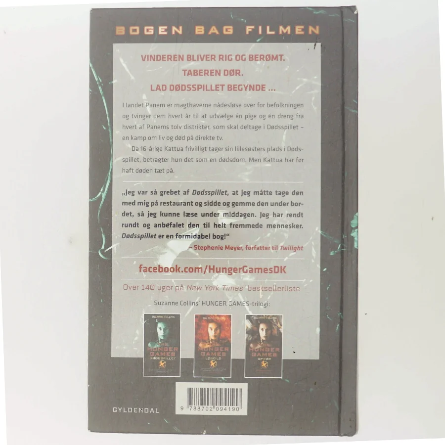 Dødsspillet af Suzanne Collins (Bog)