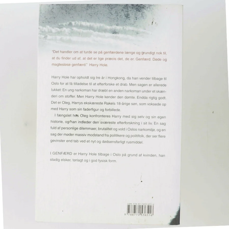 Genfærd af Jo Nesbø (Bog)