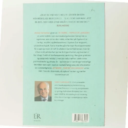 At tænke - hurtigt og langsomt af Daniel Kahneman (f. 1934) (Bog)