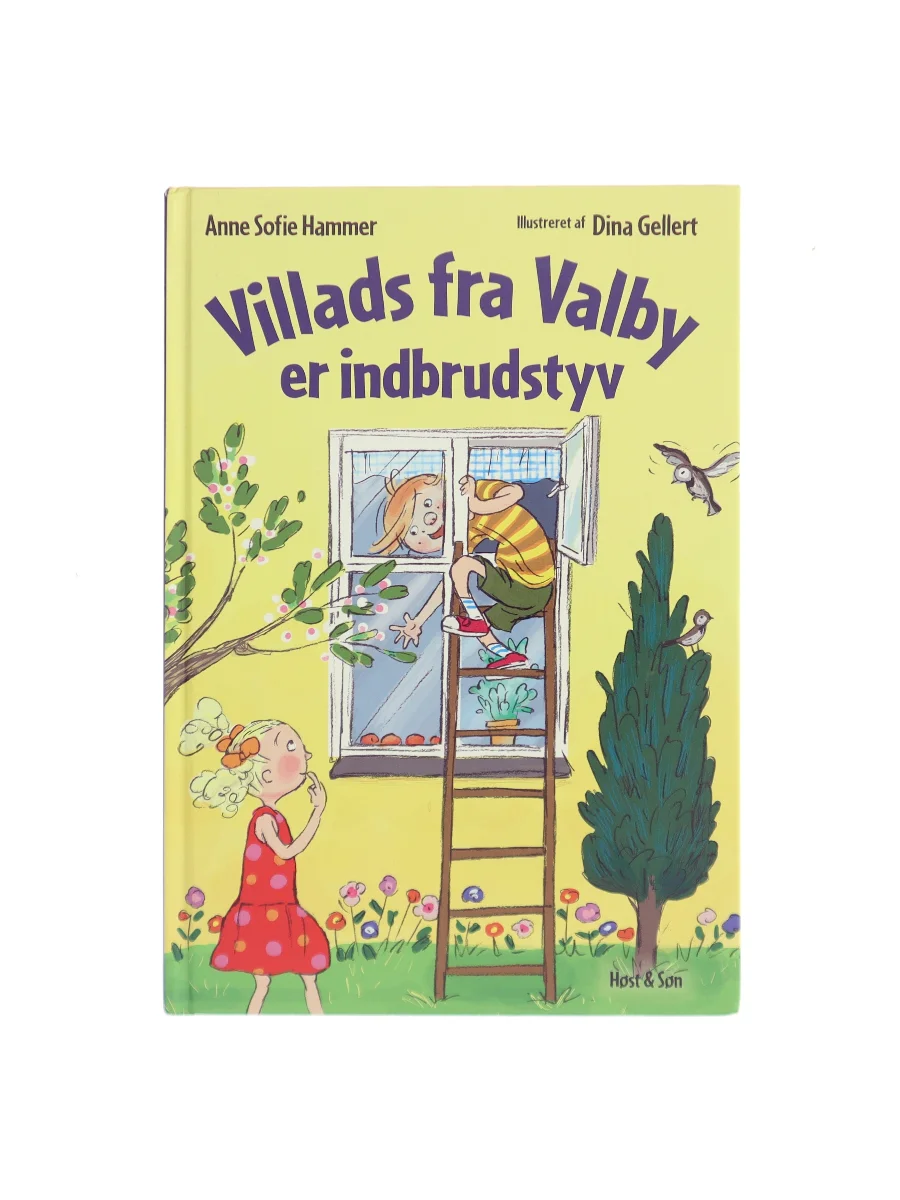 Forsiden af Villads fra Valby er indbrudstyv af Anne Sofie Hammer