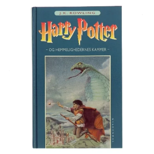 Harry Potter 2: Og Hemmelighedernes (danes) af J. K. Rowling (Bog)
