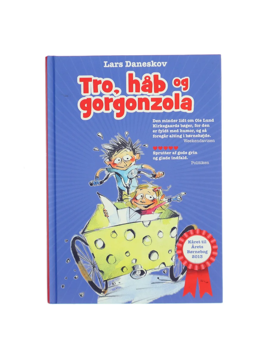 Forsiden af Tro, håb og gorgonzola af Lars Daneskov