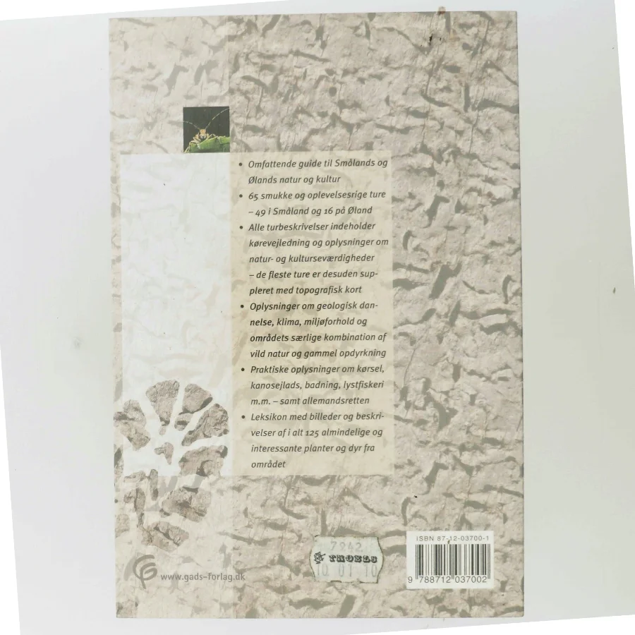 Småland og Øland af Ole Andersen (f. 1949-02-17) (Bog)