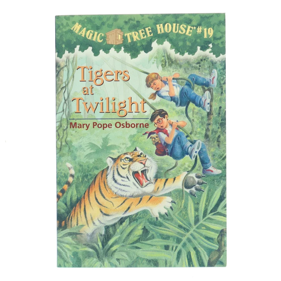 Tigers at twilight af Mary Pope Osborne (Bog)