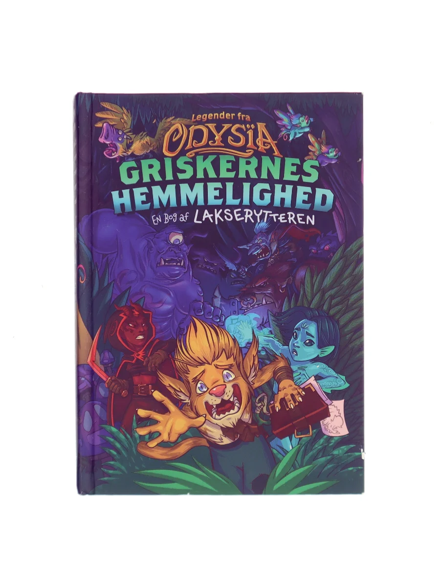 Forsiden af Legender fra Odysïa - griskernes hemmelighed af Lakserytteren