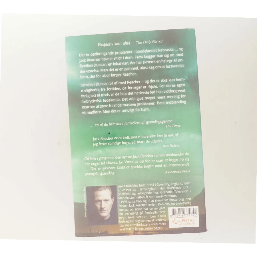 Værd at dø for af Lee Child (Bog)