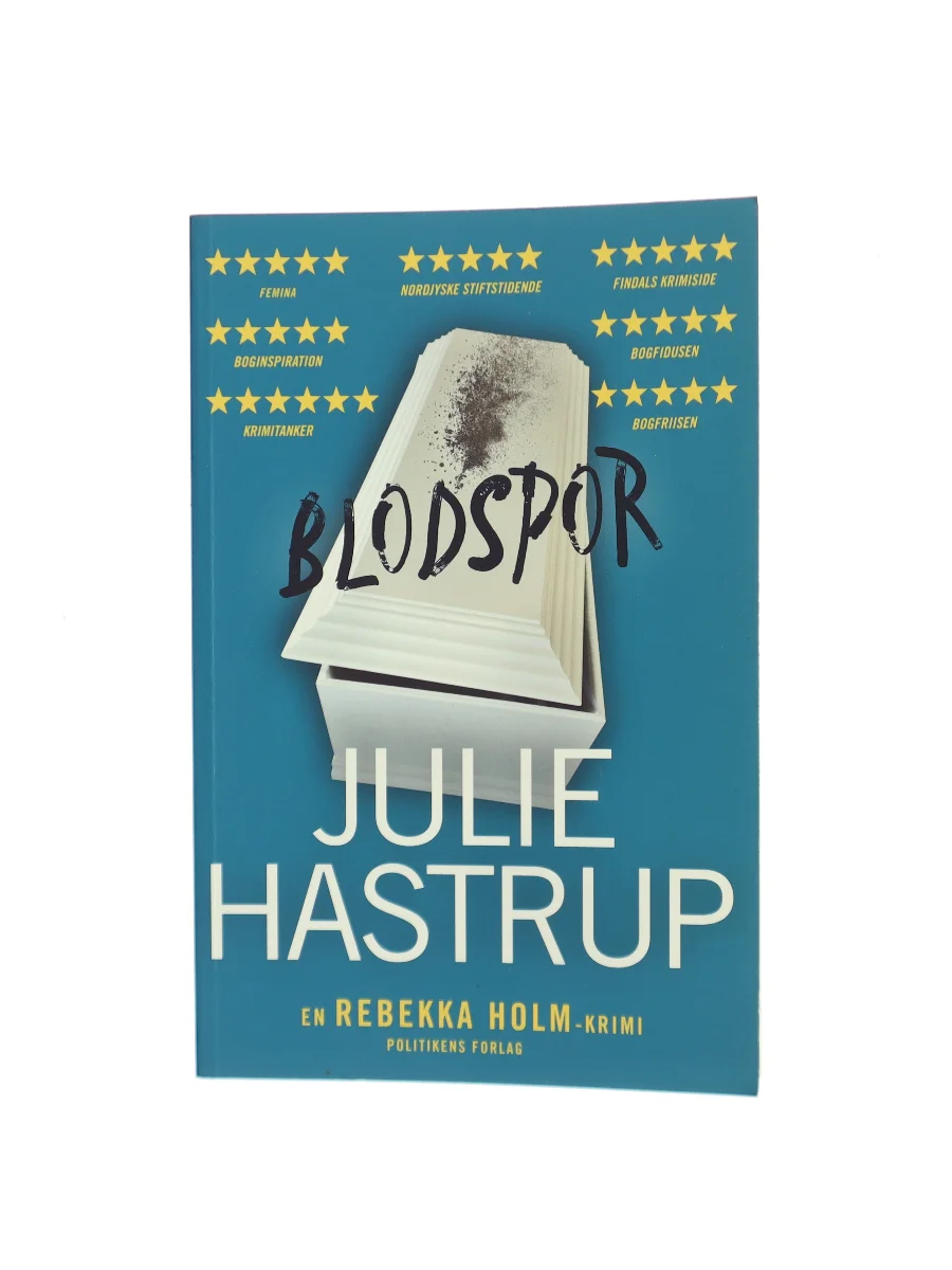Forsiden af Blodspor af Julie Hastrup