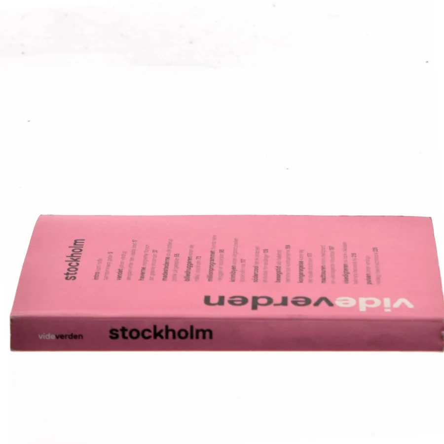 Stockholm (Vide verden) (Bog)