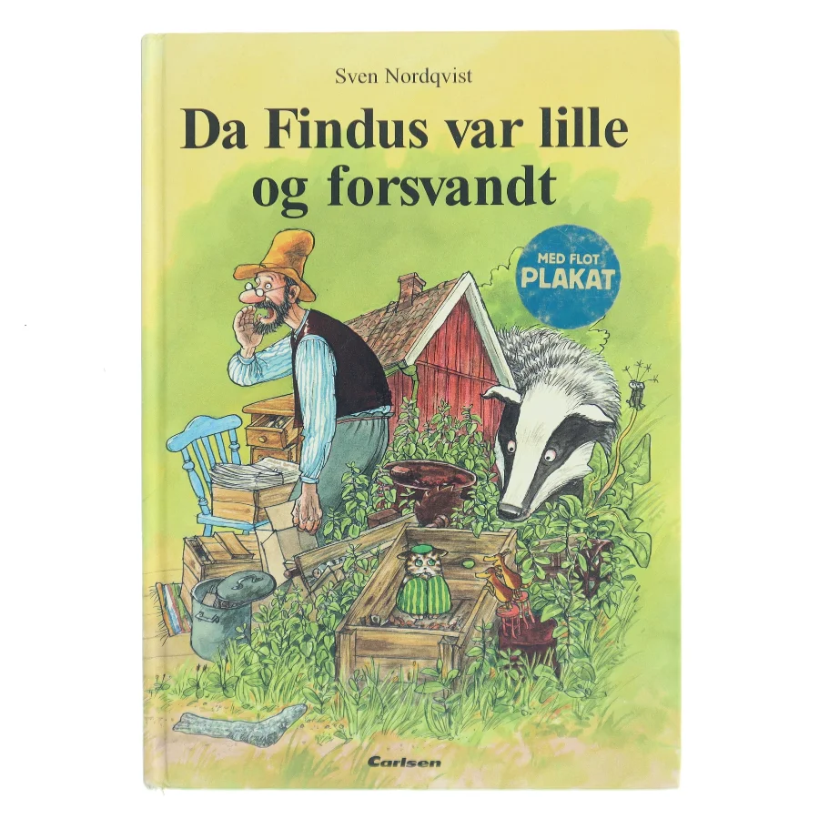 Da Findus var lille og forsvandt : "Findus-bøgerne" af Sven Nordqvist (Bog)