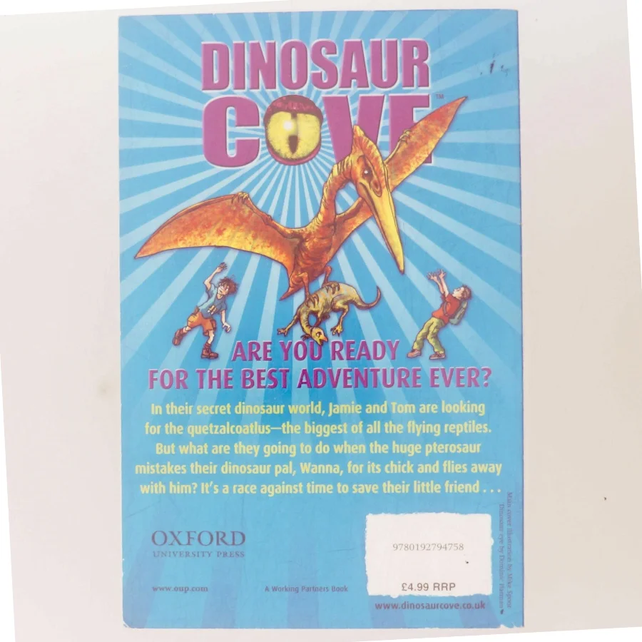 Dinosaur Cove: Flight of the Winged Serpent af Rex Stone (Bog)