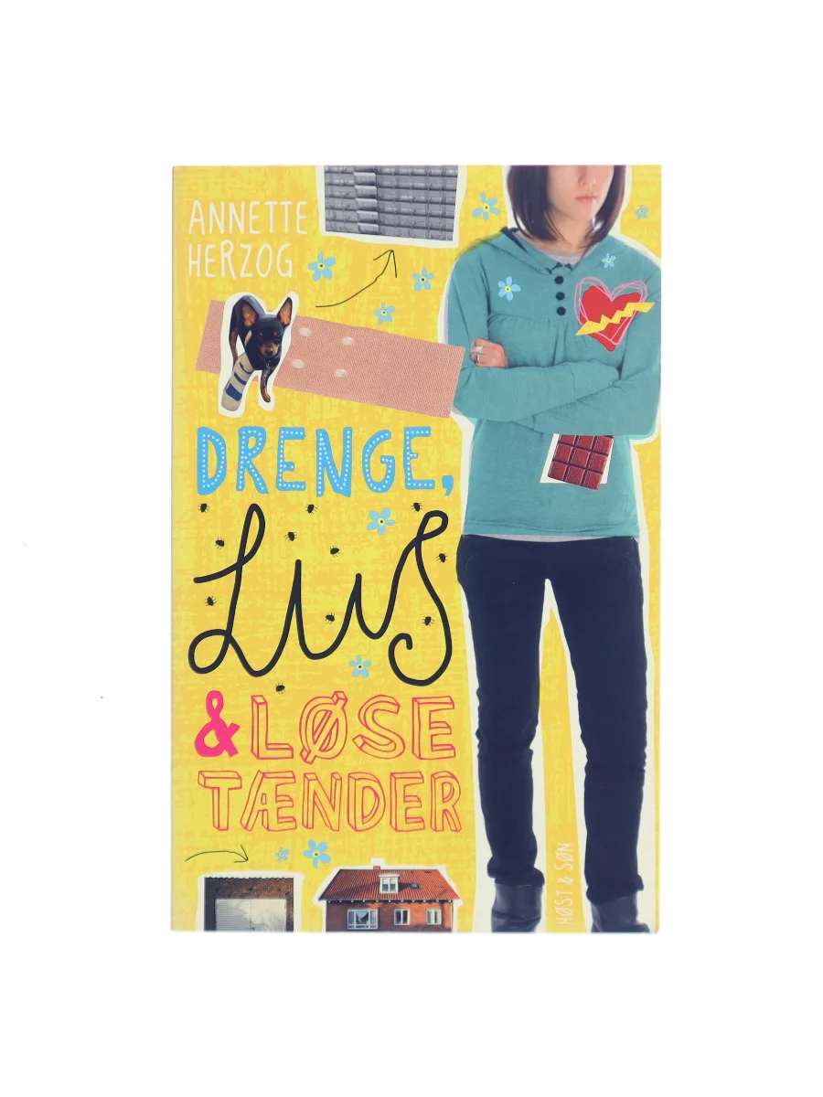 Forsiden af Drenge, lus & løse tænder af Annette Herzog