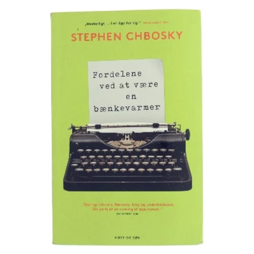 Fordelene ved at være en bænkevarmer af Stephen Chbosky (Bog)