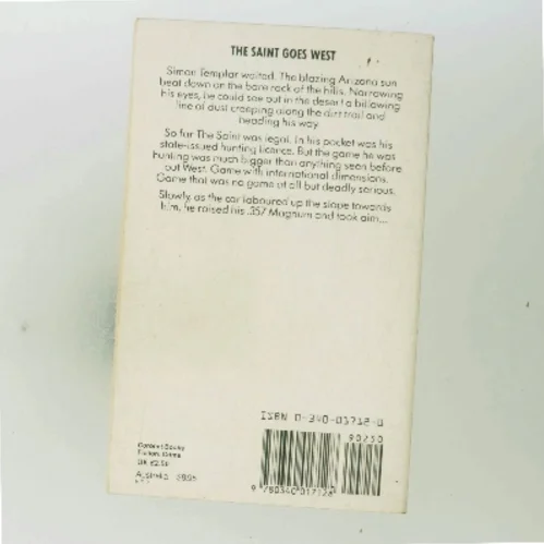 The Saint Goes West af Leslie Charteris (Bog)
