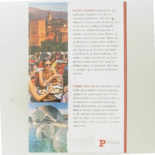 Turen går til Andalusien, Murcia & Valencia af Politikens Rejsebøger (Bog)