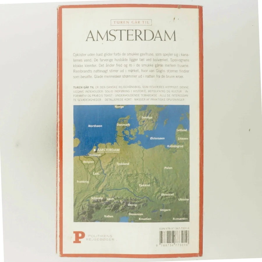 Turen går til Amsterdam af Anette Jorsal (Bog)