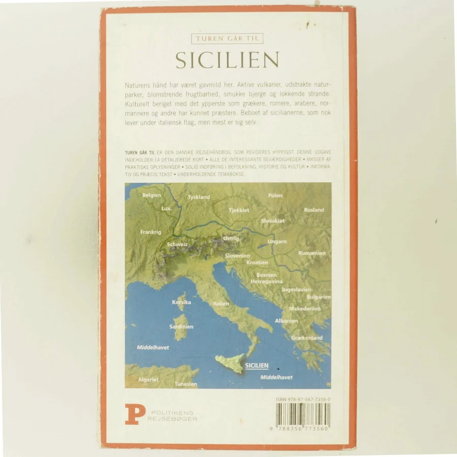 Turen går til Sicilien af Claus Rosenberg (Bog)