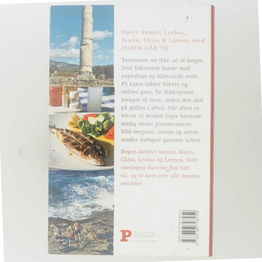 Turen går til Samos & Lesbos, Ikaría, Chíos, Límnos af Ida Frederikke Ferdinand (Bog)