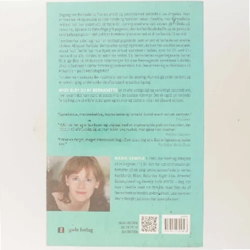 Hvor blev du af Bernadette af Maria Semple (f. 1964) (Bog)