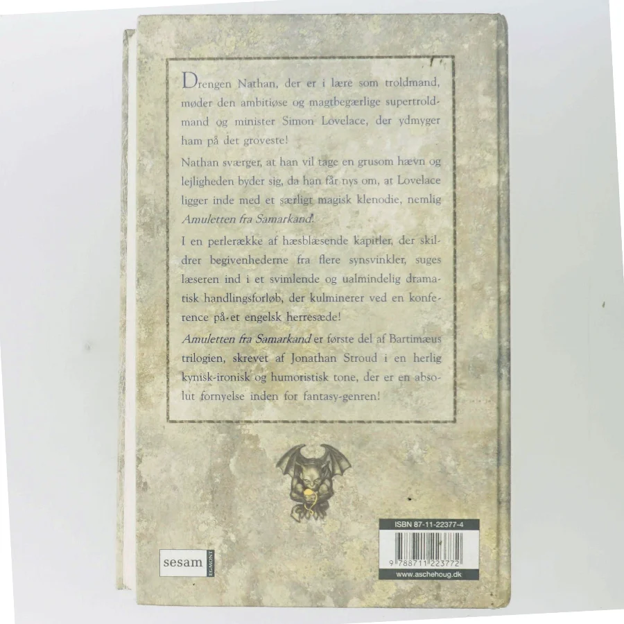 Amuletten fra Samarkand af Jonathan Stroud (Bog)