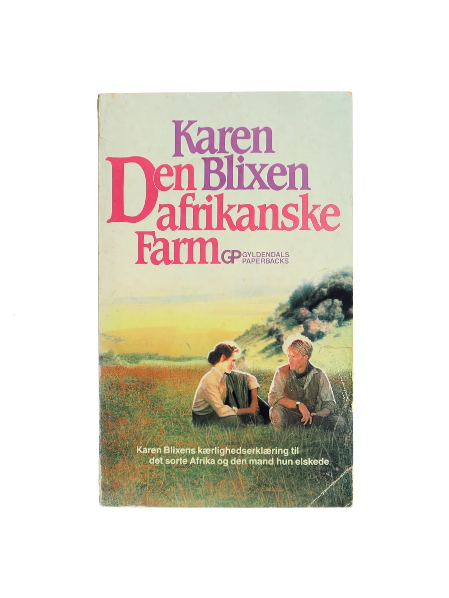 Forsiden af Den afrikanske farm af Karen Blixen