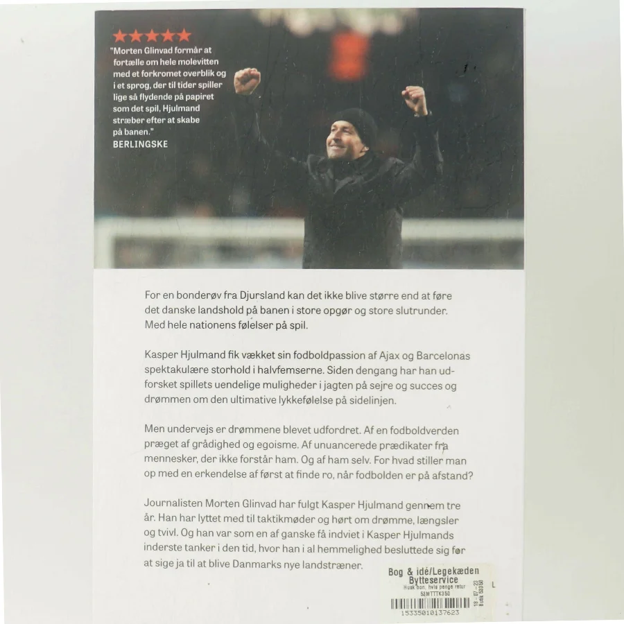 Kasper Hjulmand – Fodbolddrømmer af Morten Glinvad (Bog)