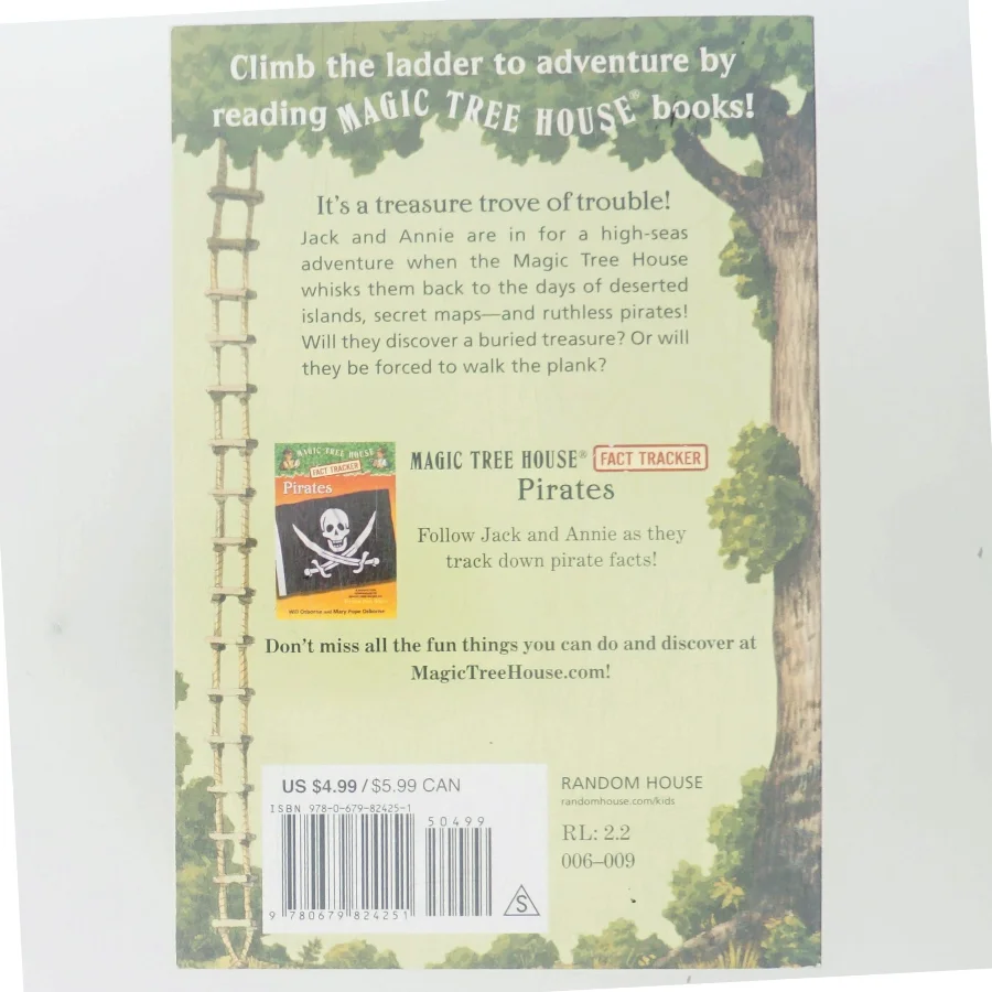 Magic Treehouse Pirates Past Noon af Mary Pope Osborne (Bog)