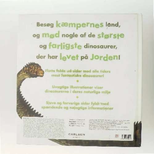 Drabelige kæmpe dinosaurer af Marie Greenwood (Bog)