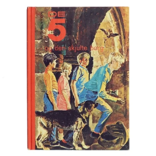 De 5 og den skjulte borg af Enid Blyton (Bog)