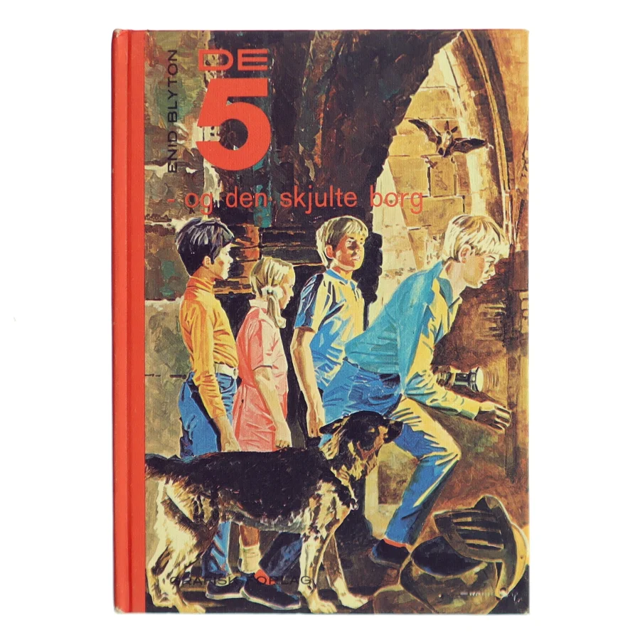 De 5 og den skjulte borg af Enid Blyton (Bog)